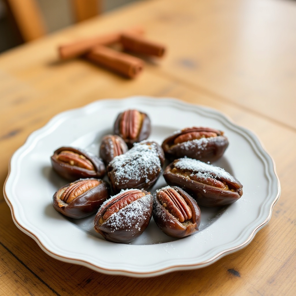 Datteri Ripieni di Noci con un Tocco Dolce