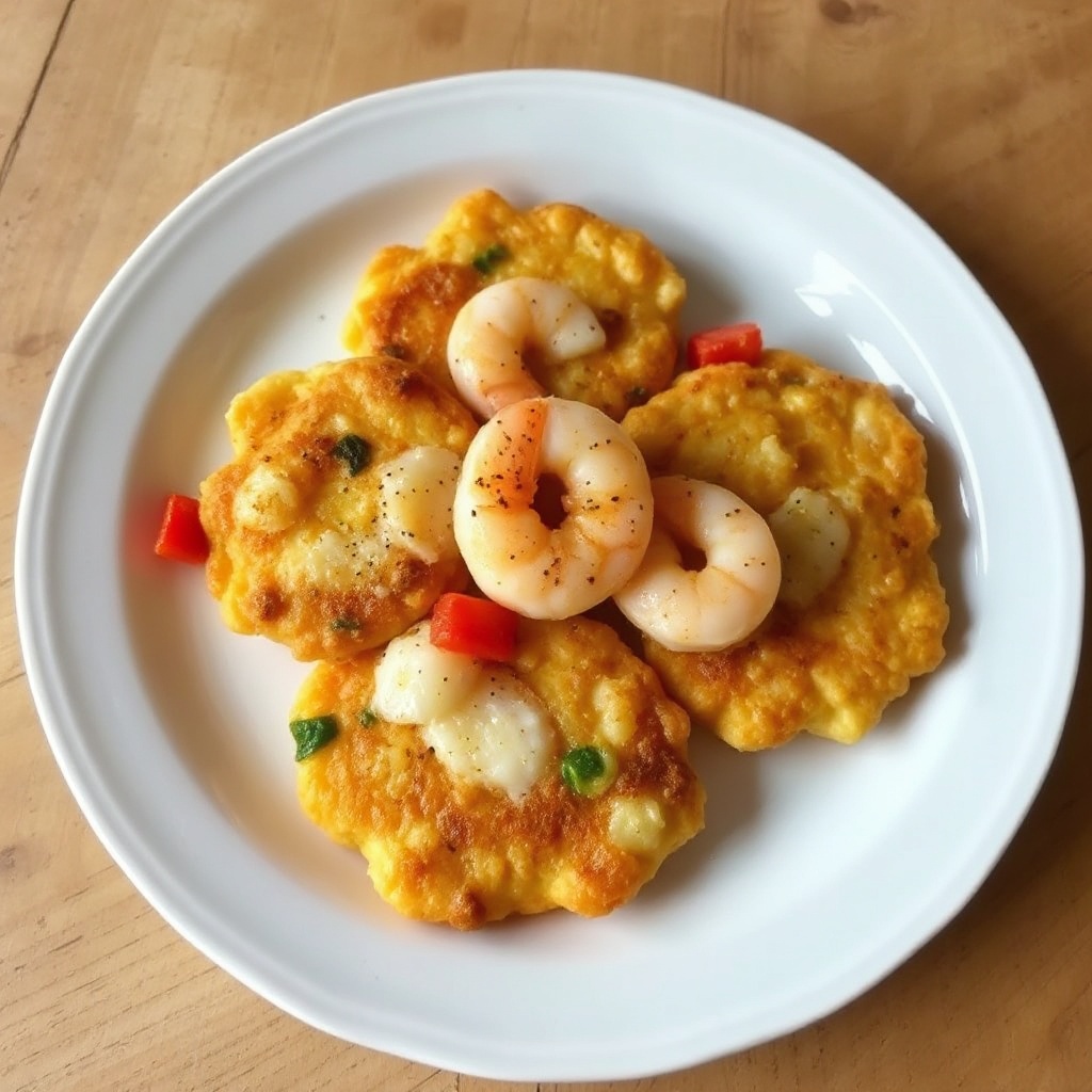 Golden Shrimp Fritters