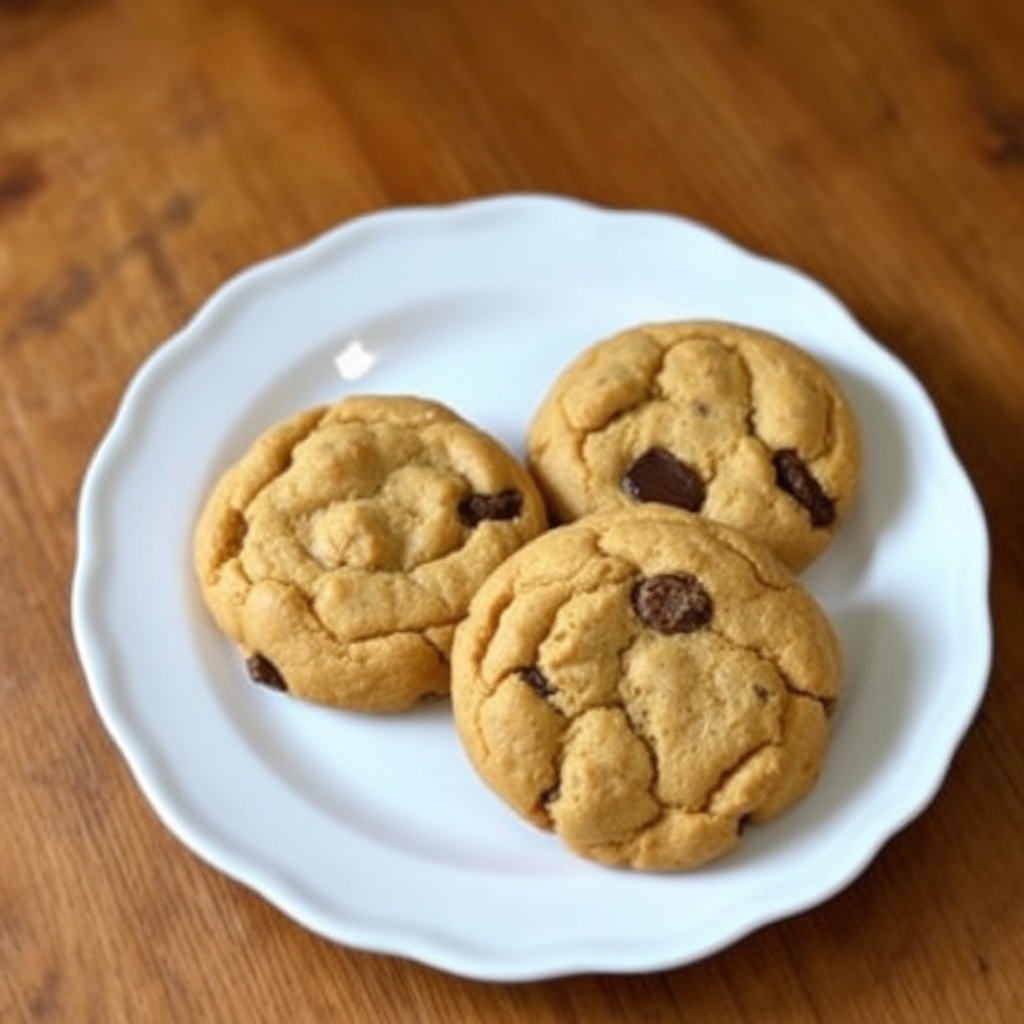 Biscotti al Burro di Arachidi con Sorprese di Cioccolato