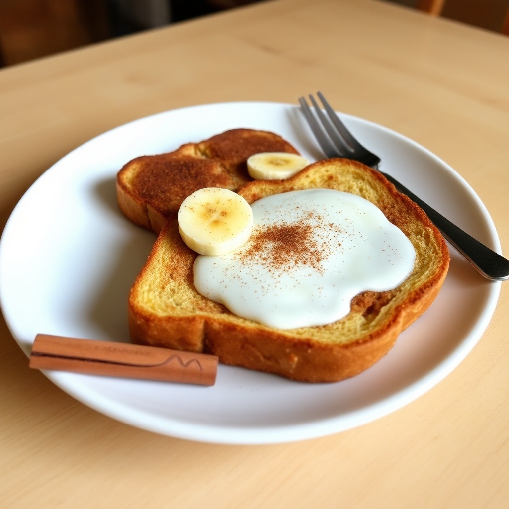 Bananen-Zimt-Toast-Delight