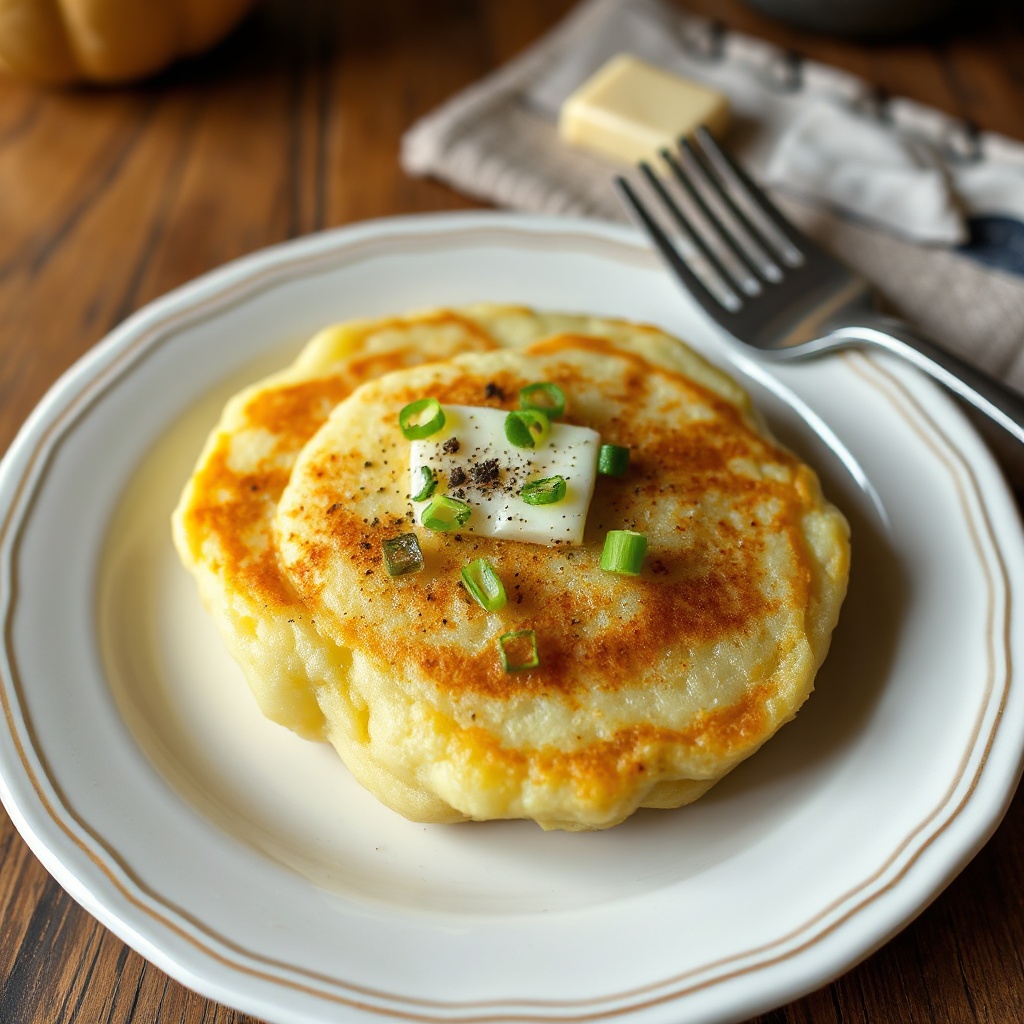 Goldene Kartoffelpuffer