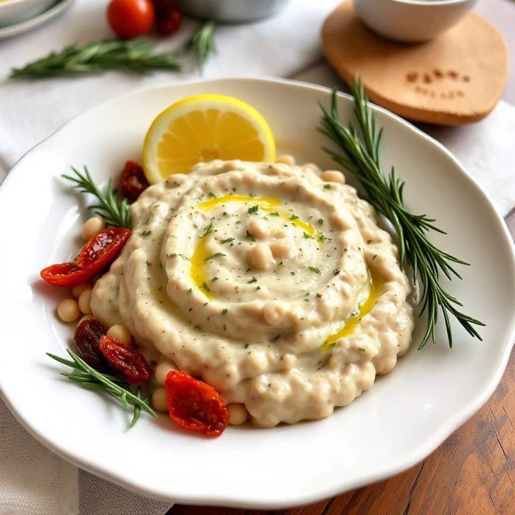 Creamy White Bean and Herb Dip