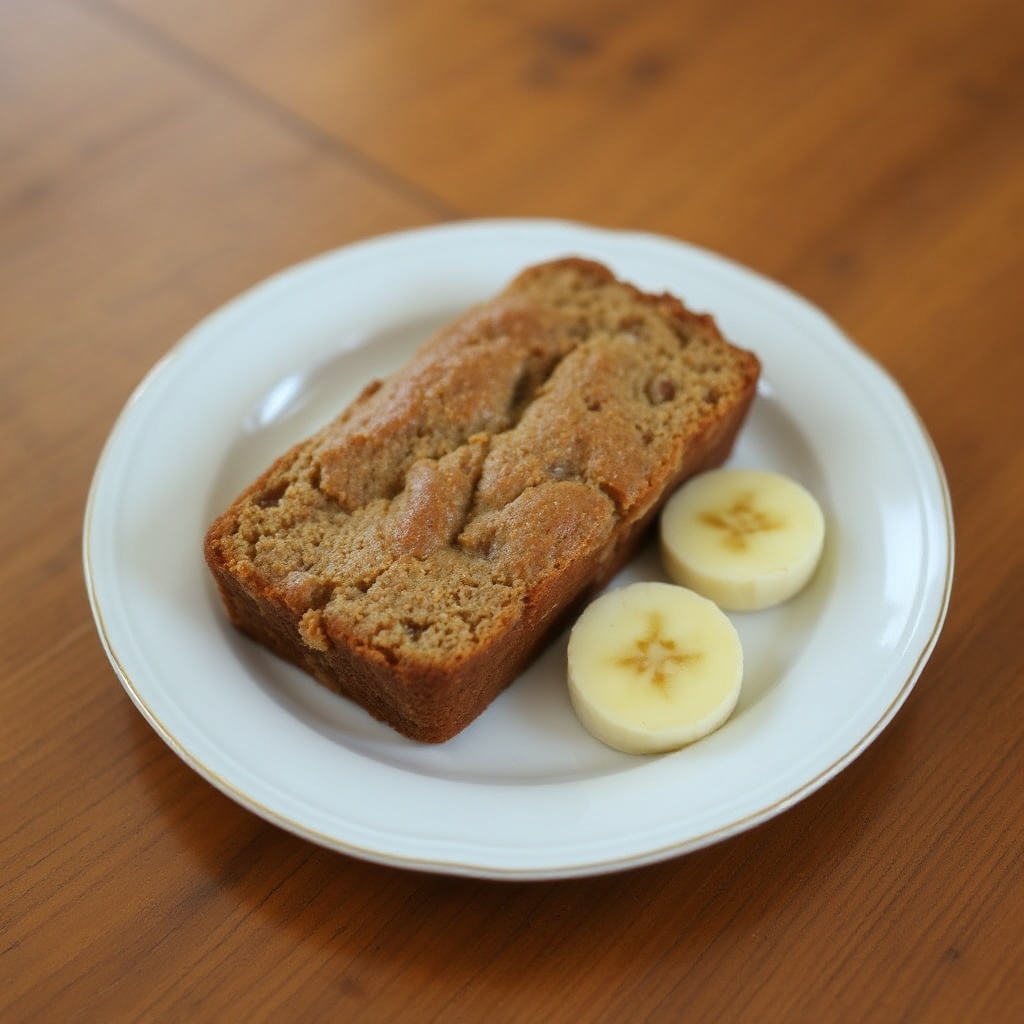 Verbesserter Bananen-Walnuss-Laib