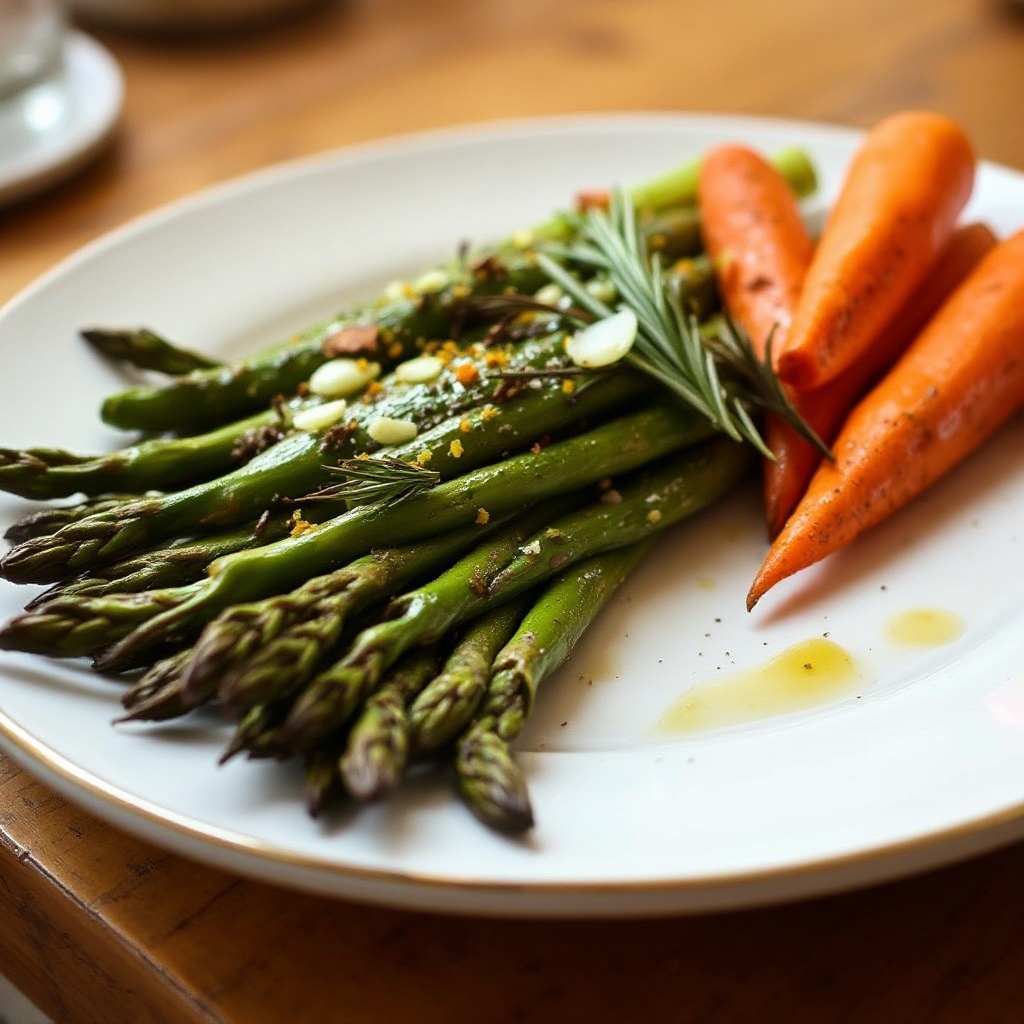 Herb-Roasted Spring Vegetables