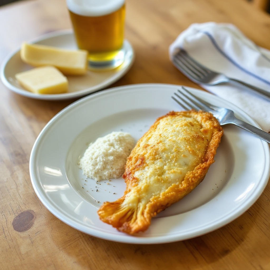 Crispy Beer-Battered Perch