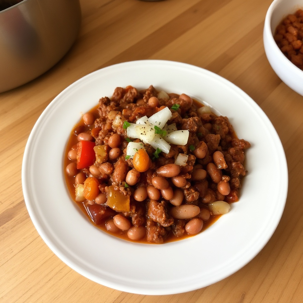 Chili di Manzo e Fagioli Sostanzioso