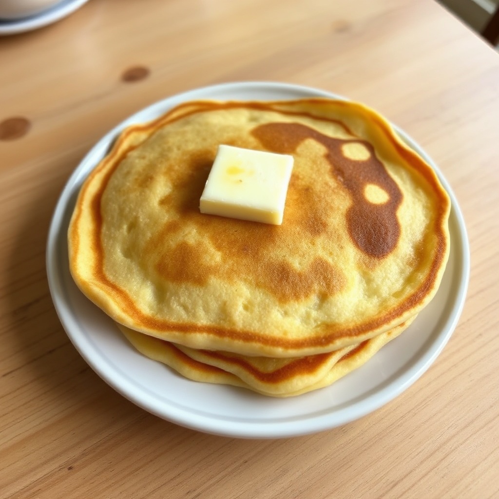 Fluffige hausgemachte Pfannkuchen