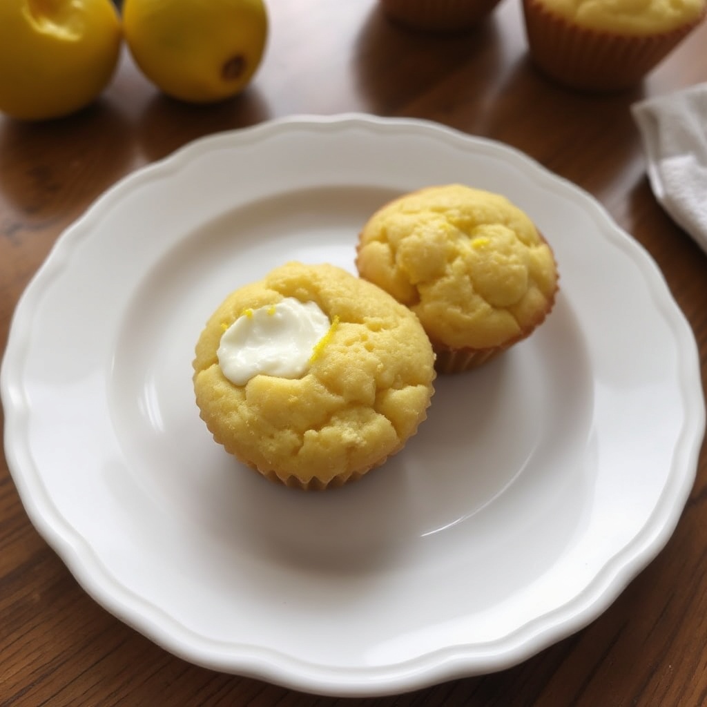 Muffin allo Yogurt e Limone