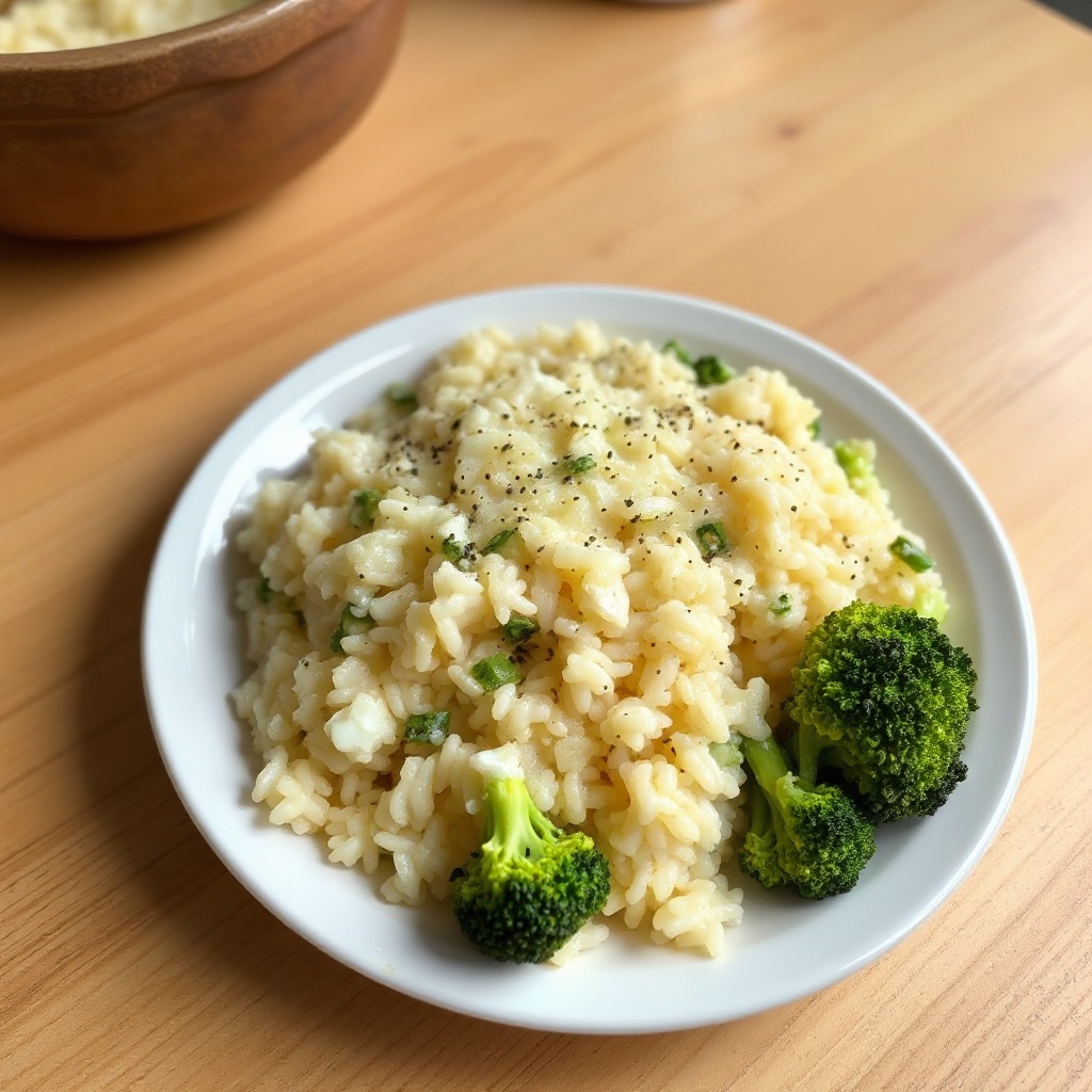 Creamy Parmesan Baked Rice Delight