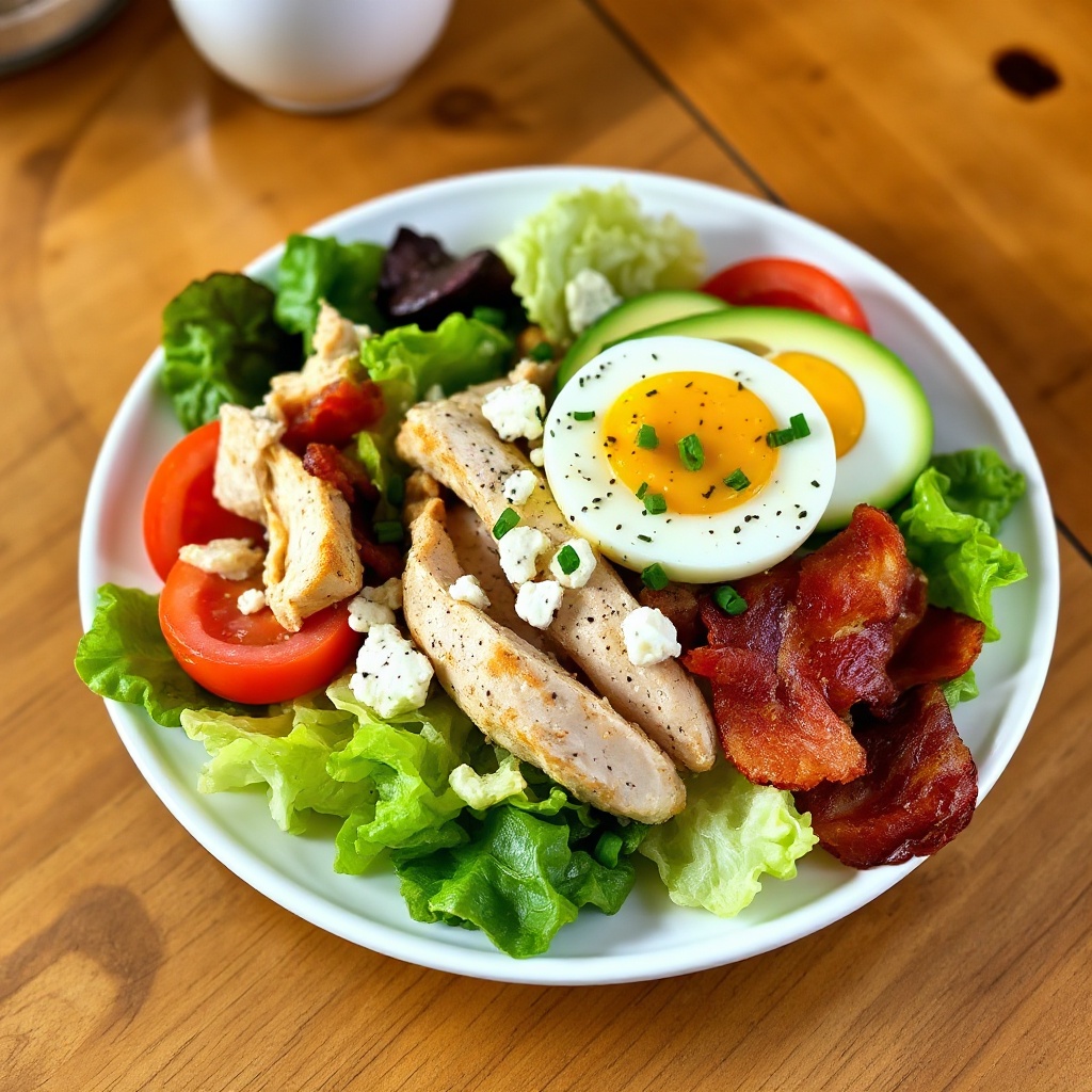 Klassischer Cobb-Salat mit einem Twist