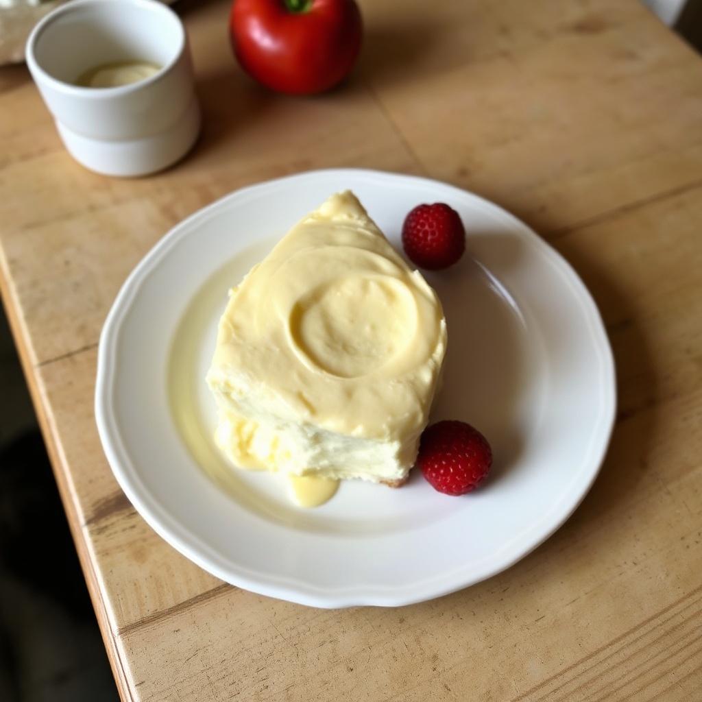 Creamy New York Cheesecake with a Twist