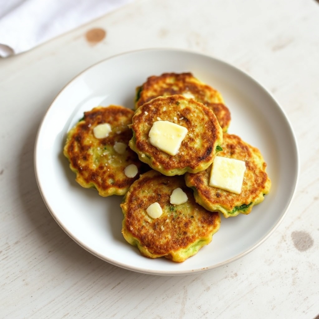 Zucchini Parmesan Fritters