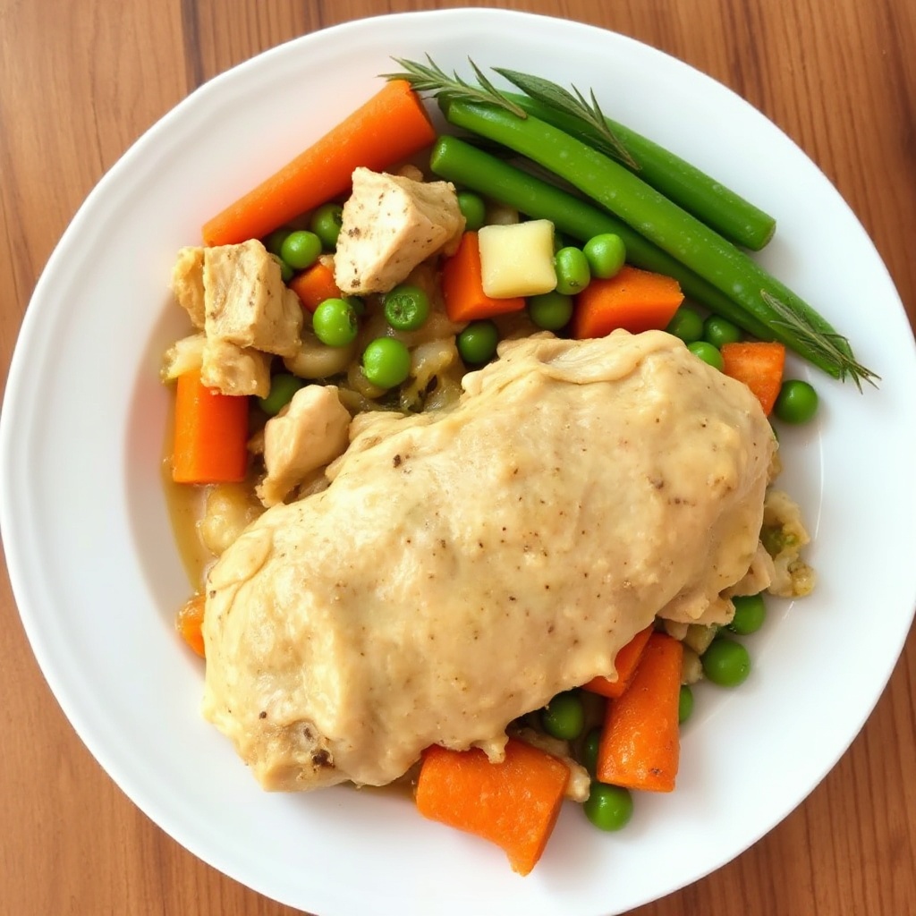 Casseruola di Pollo e Verdure Salate
