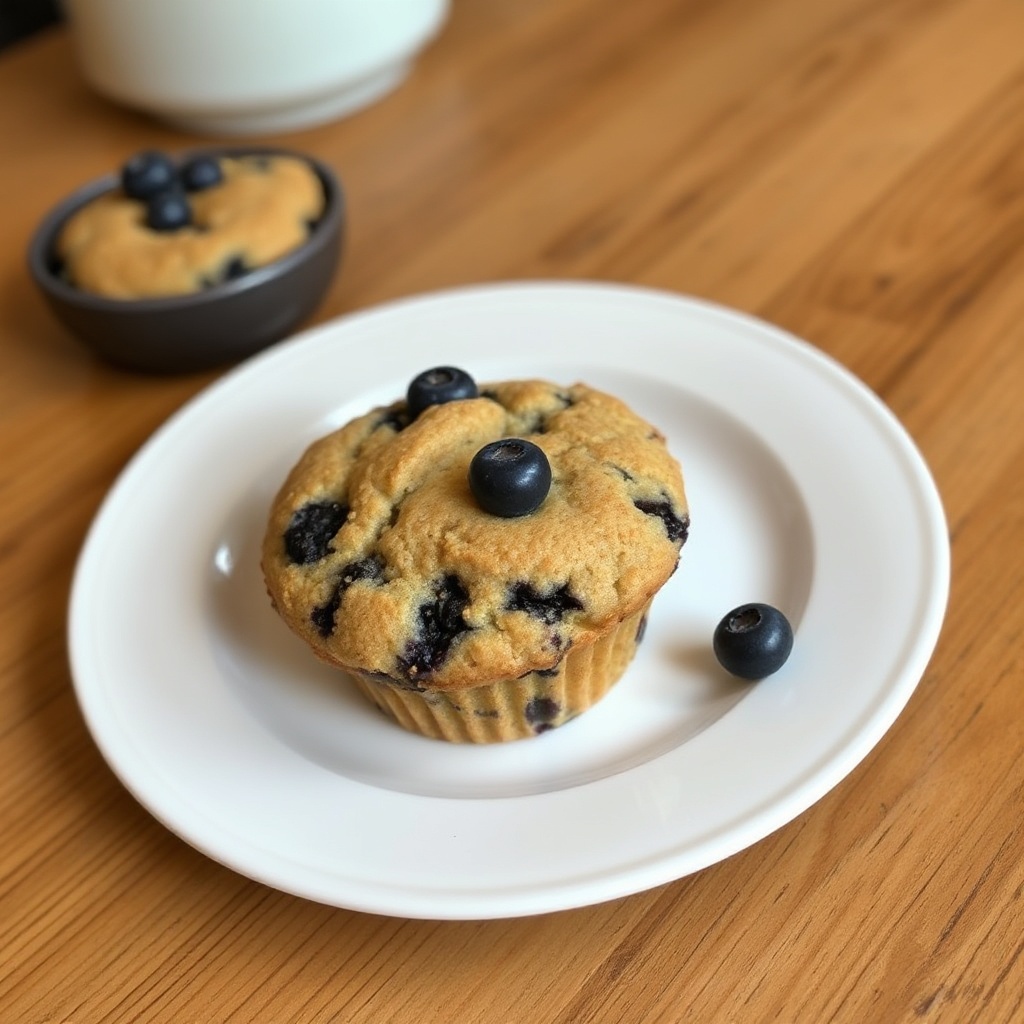 Muffin Delizia Banana e Mirtilli