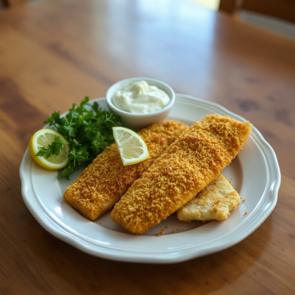 Goldene Krusten-Tilapia-Streifen