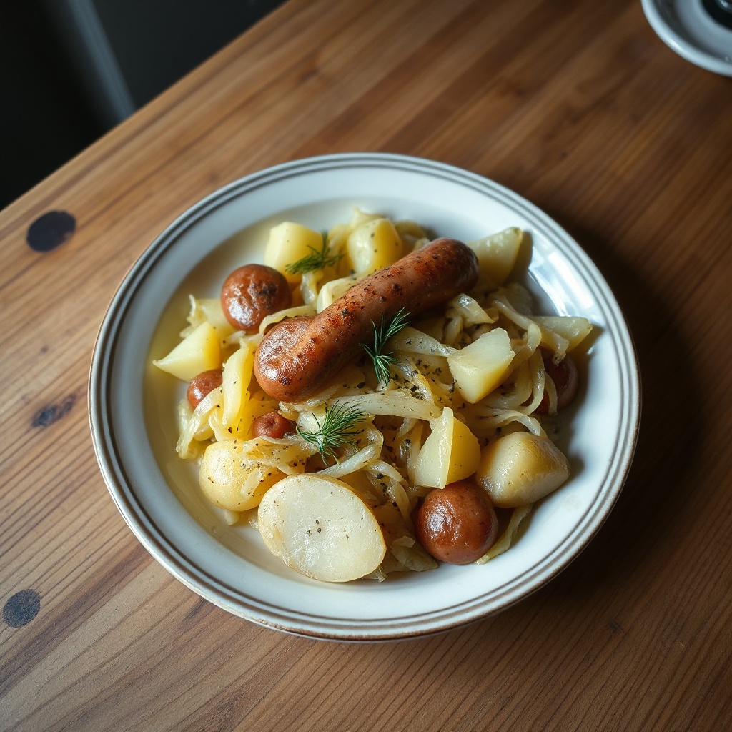 Padella di Salsiccia e Patate