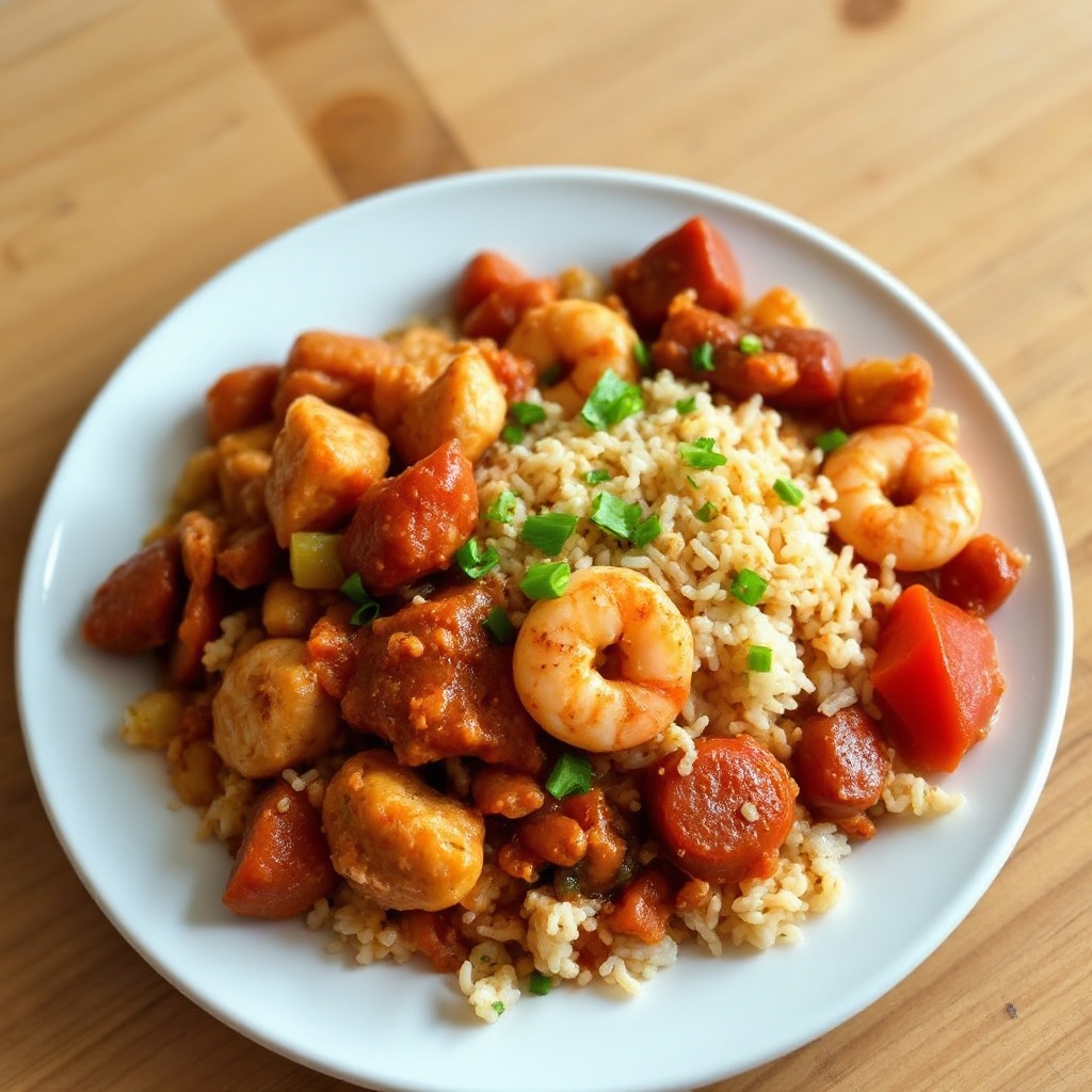 Herzhafte Cajun Jambalaya