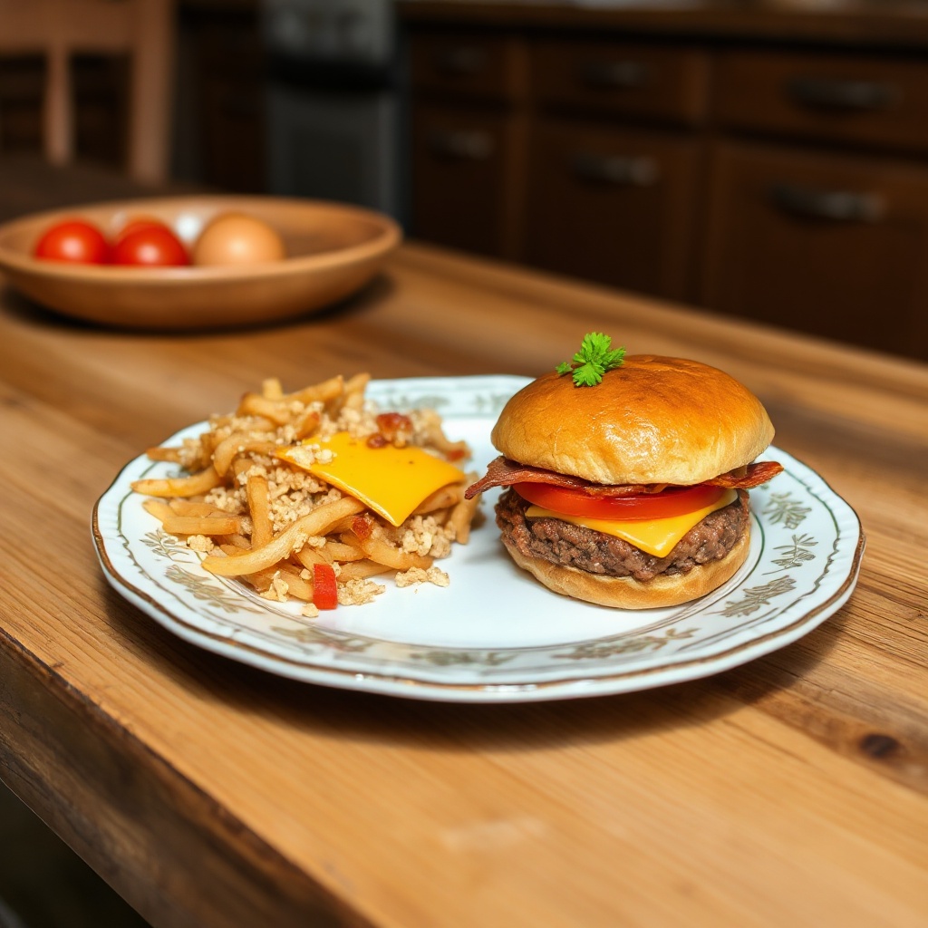 Savory Cheeseburger Meatloaf Sandwiches