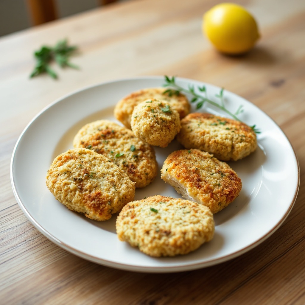 Knusprige Kräuter-Hühnchen-Nuggets