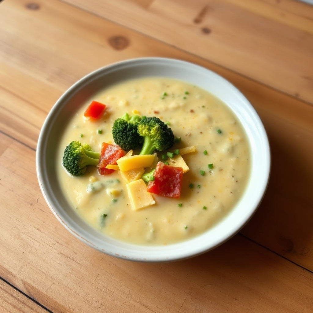 Cremige Cheddar-Brokkoli-Suppe