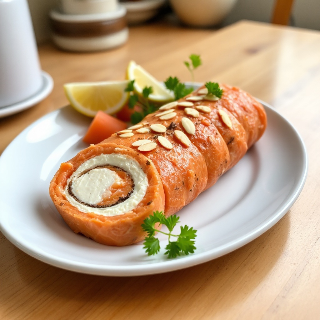 Log di Formaggio e Salmone Salato