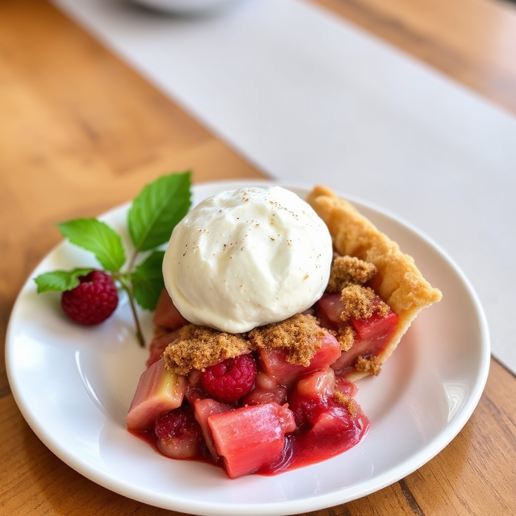 Himbeer-Rhabarber-Delight-Torte