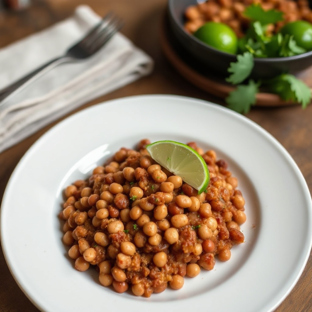 Zesty Pinto Bean Mash