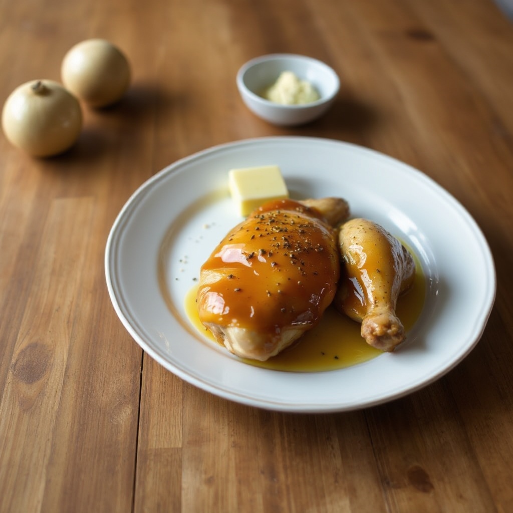 Honig-Glasiertes Gebackenes Hähnchen