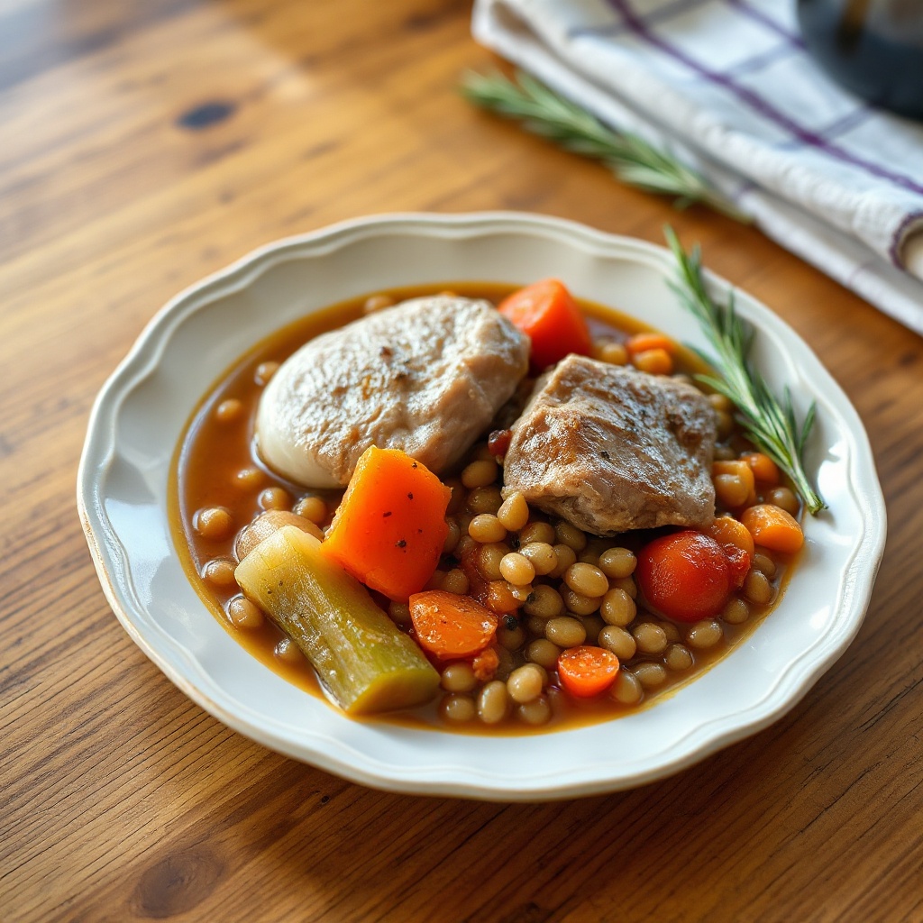 Hearty Pork and Lentil Stew