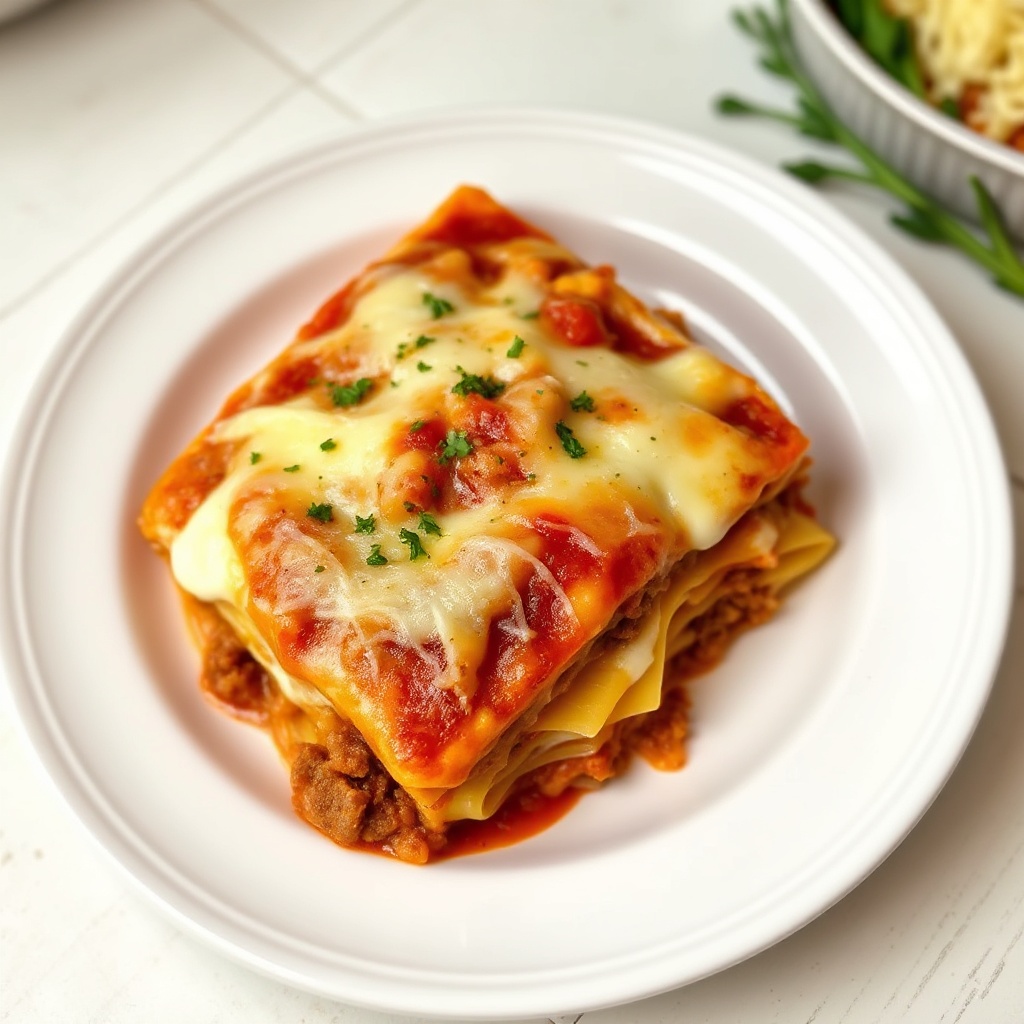 Cremige Käse-Lasagne