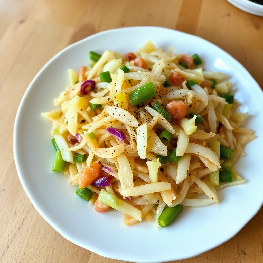Säuerlicher Sauerkraut-Gemüse-Mix