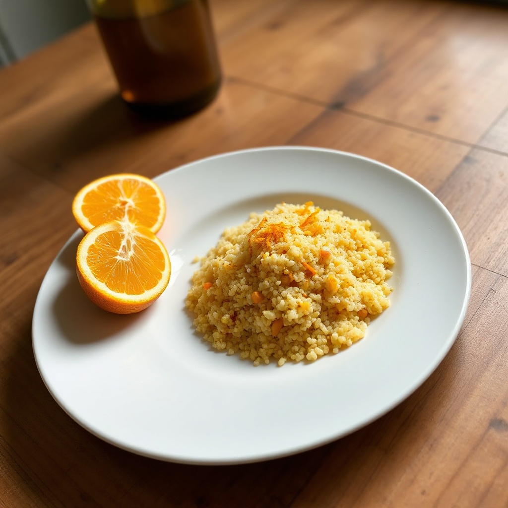 Delizia di Couscous Infuso agli Agrumi