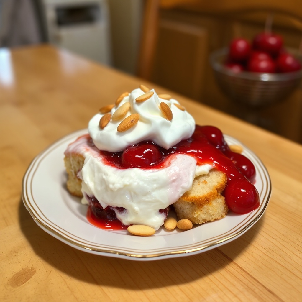 Cherry Delight Trifle