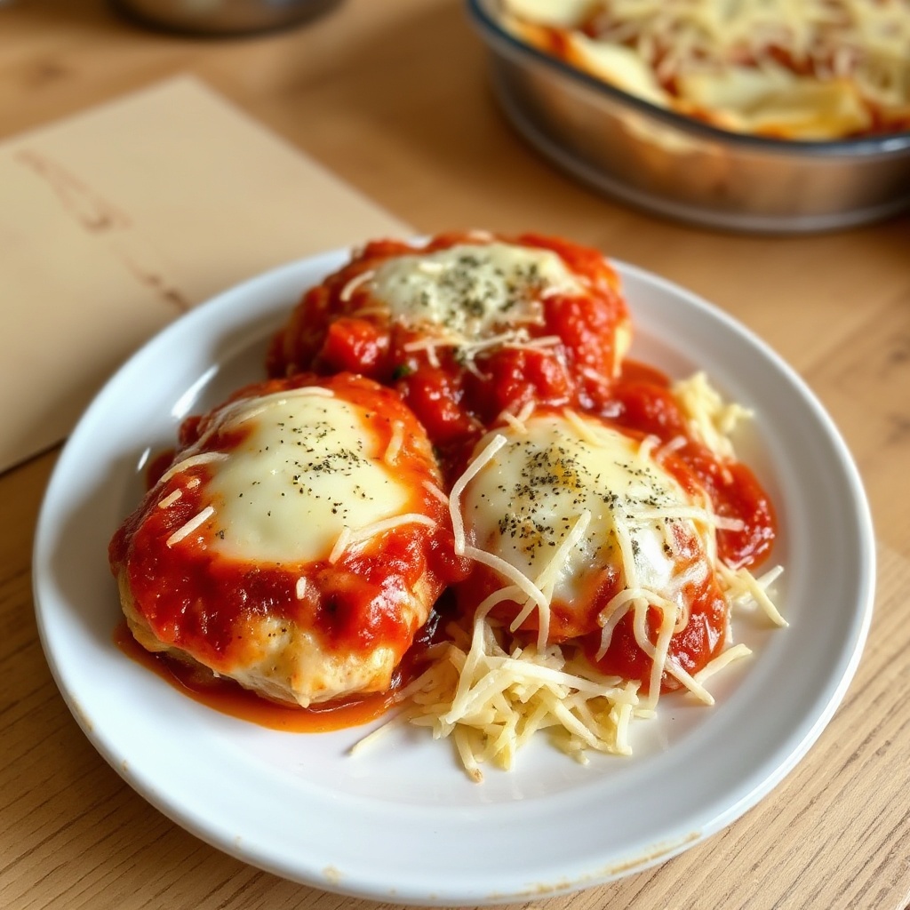 Deliziosa Pollo al Forno con Formaggio