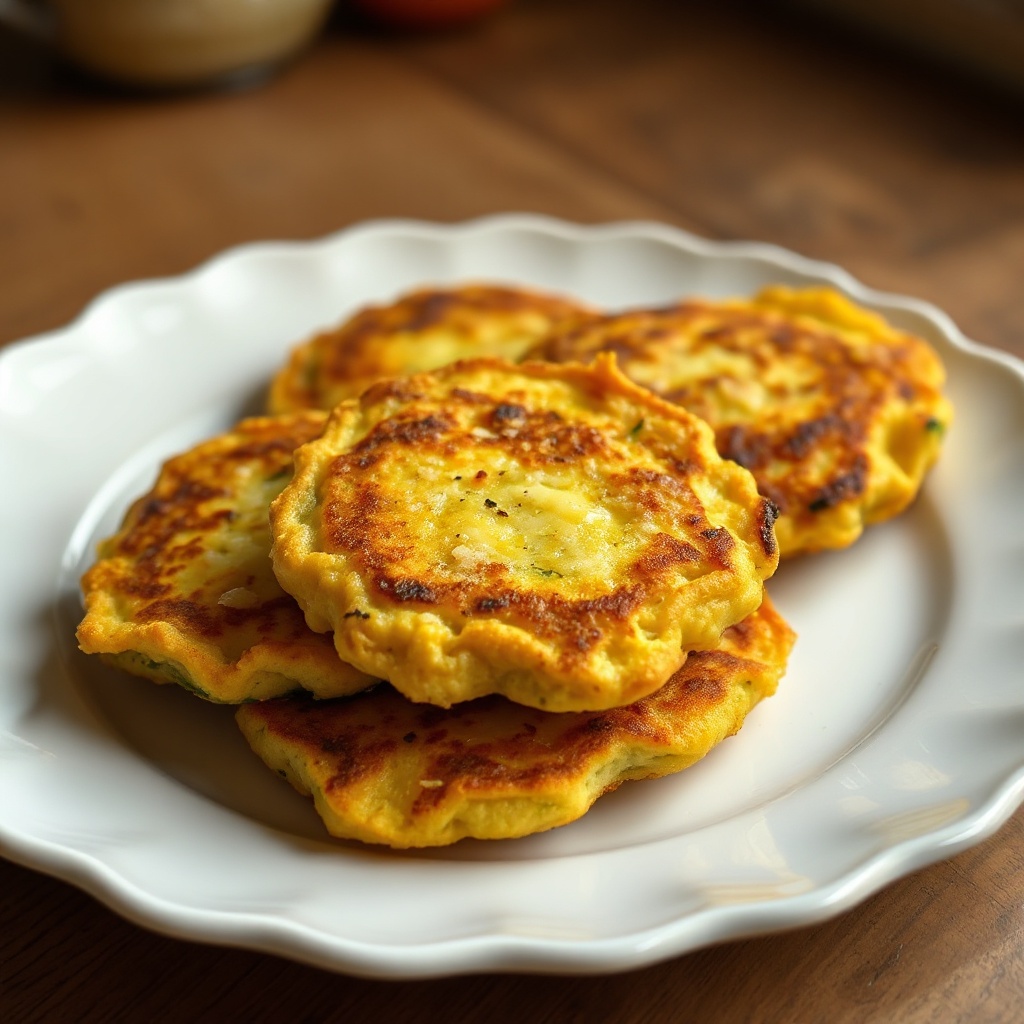 Frittelle di Zucchine Dorate