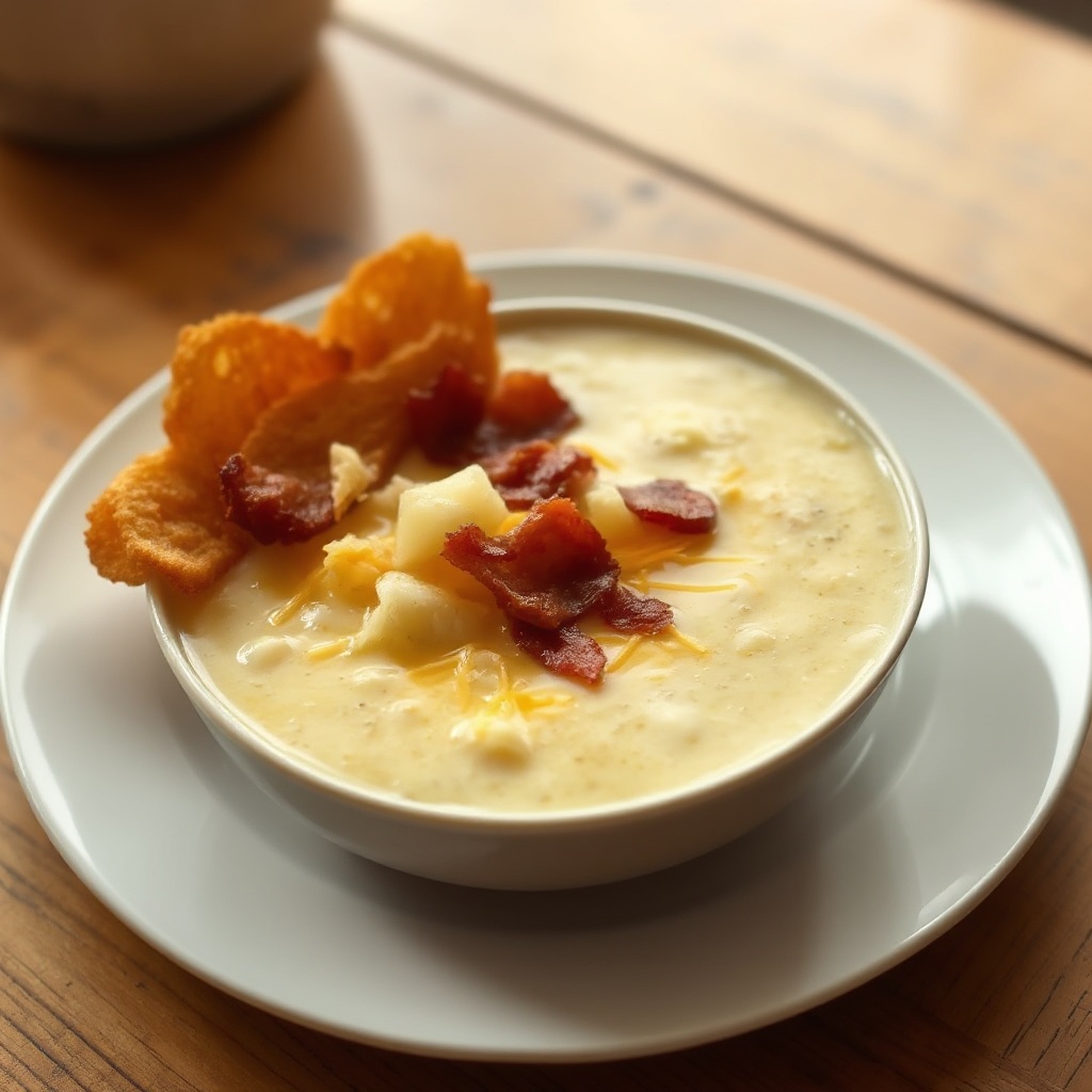 Cremige Kartoffel-Käse-Suppe