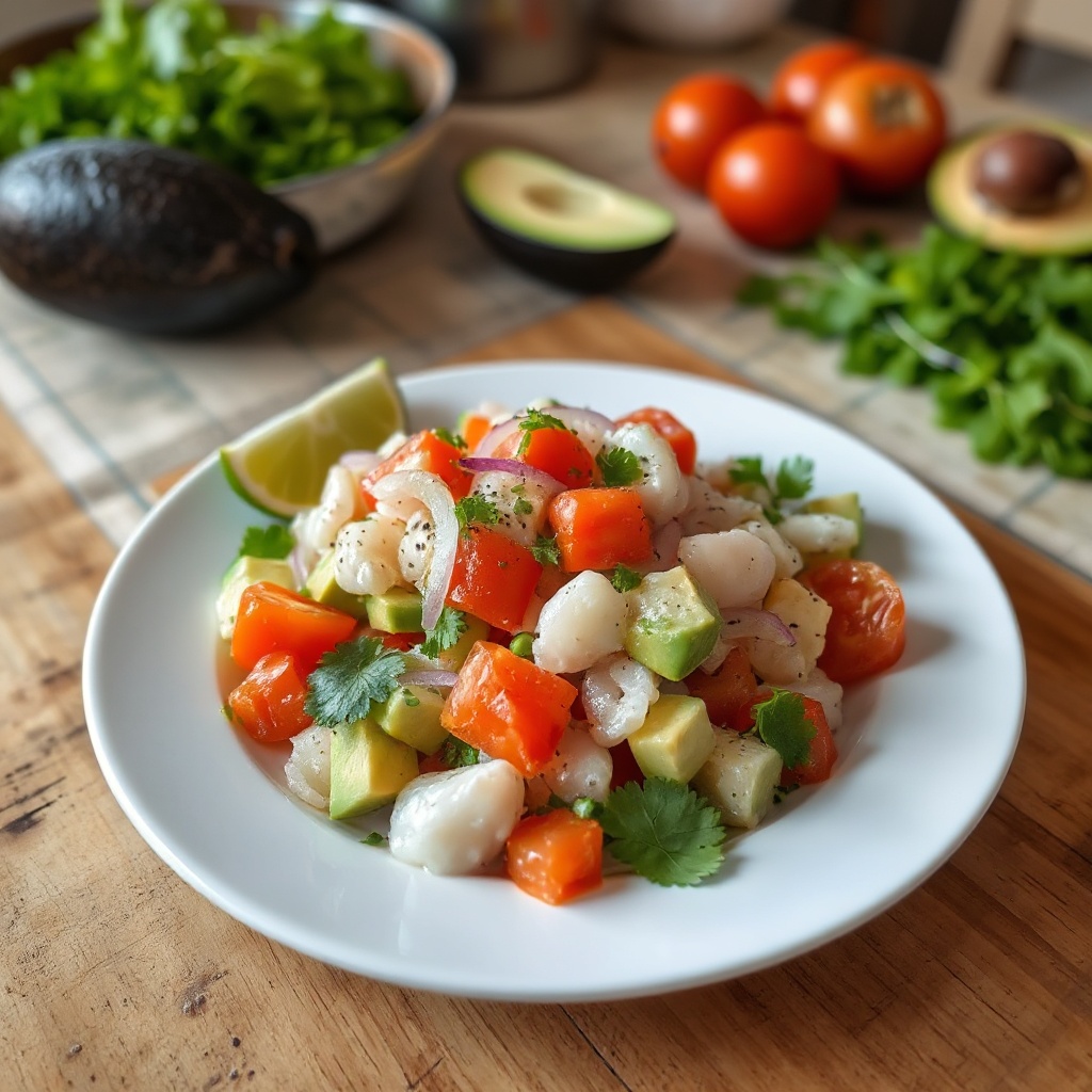 Insalata Cremosa di Avocado e Surimi