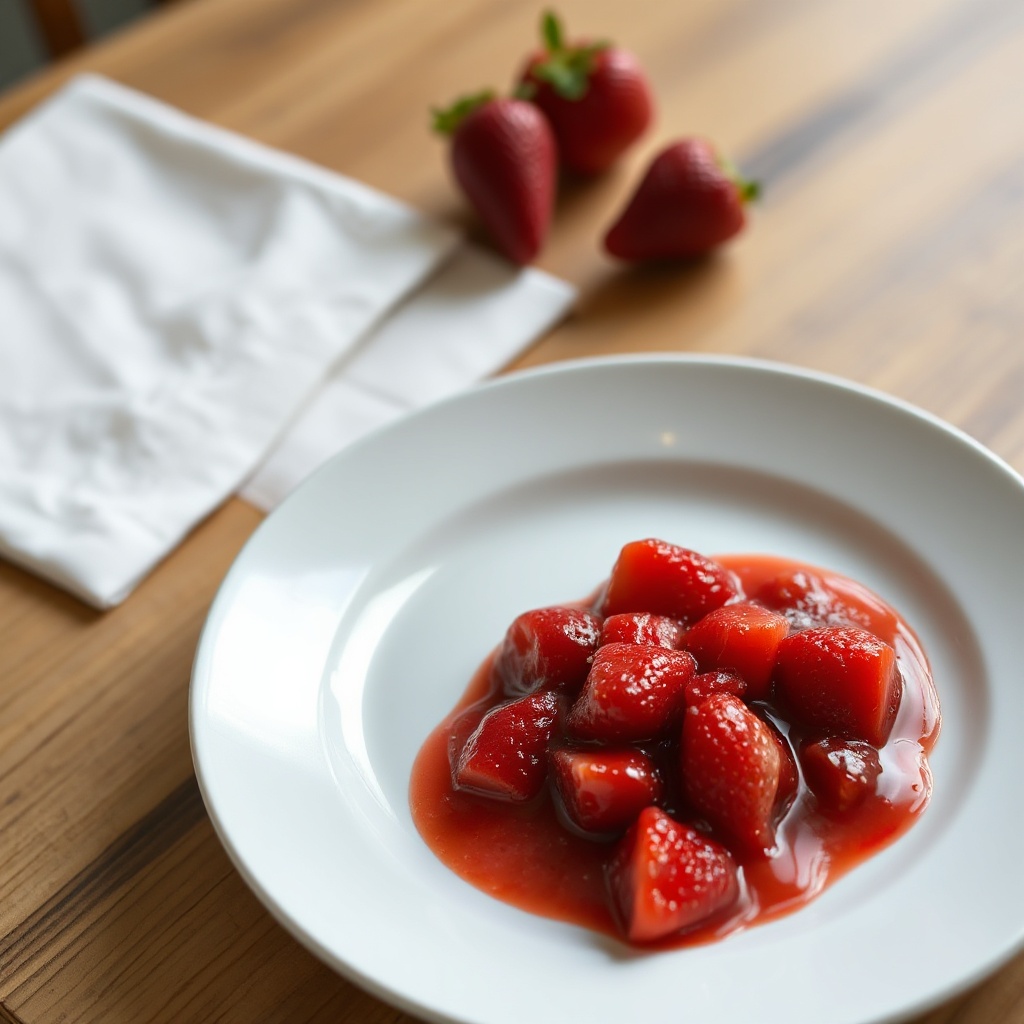 Sweet Strawberry Compote