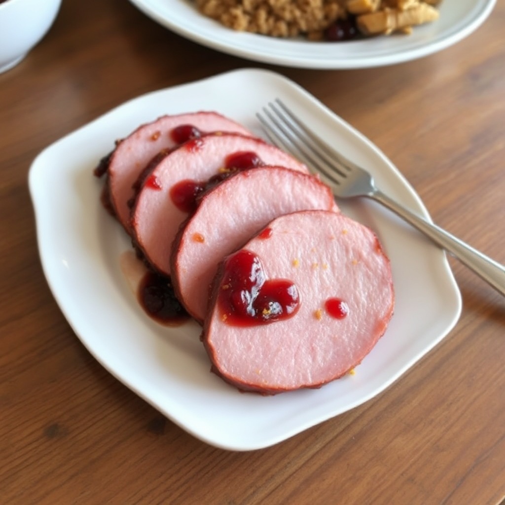 Glassa di Cranberry Dolce e Speziata per Prosciutto