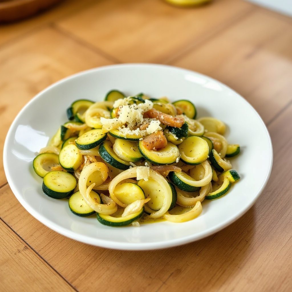 Savory Zucchini and Onion Sauté