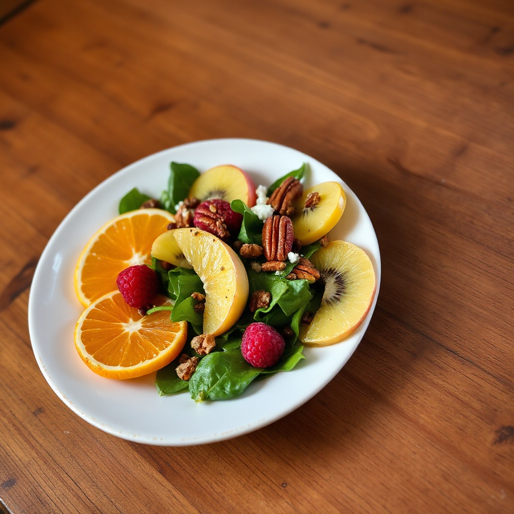 Zitrus- und Beeren-Wintersalat
