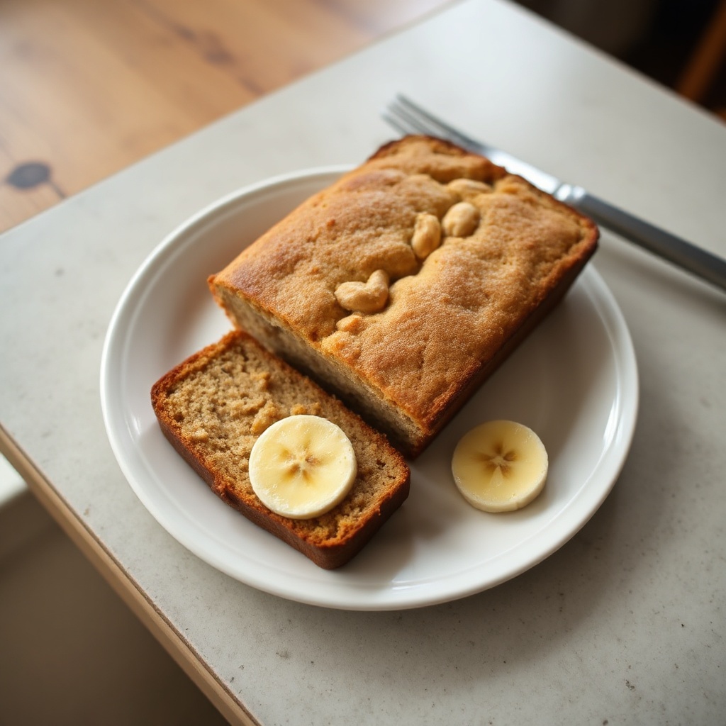 Bananen-Macadamia-Nuss-Brot