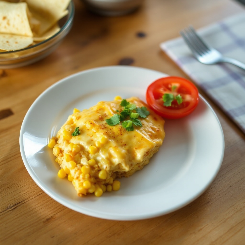 Dip Piccante al Formaggio e Mais al Forno