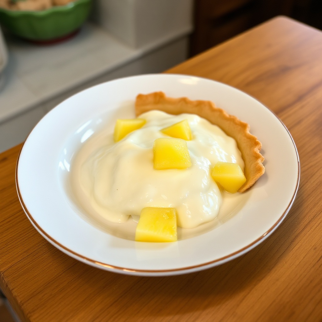 Tropical Pineapple Cream Delight