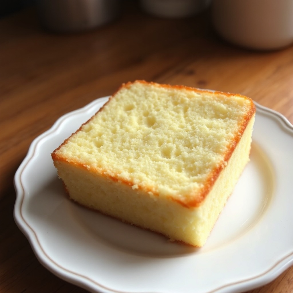 Torta al Burro alla Vaniglia Classica