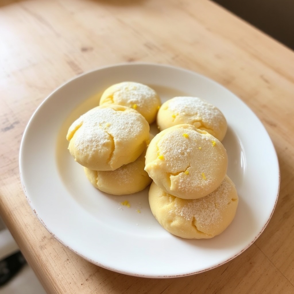 Biscotti Ricotta al Limone