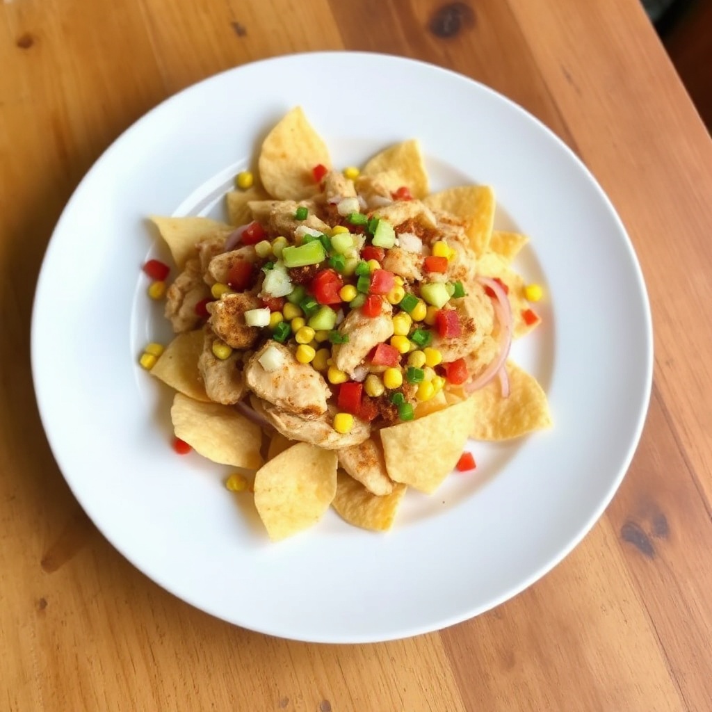 Nachos di Pollo al Lime