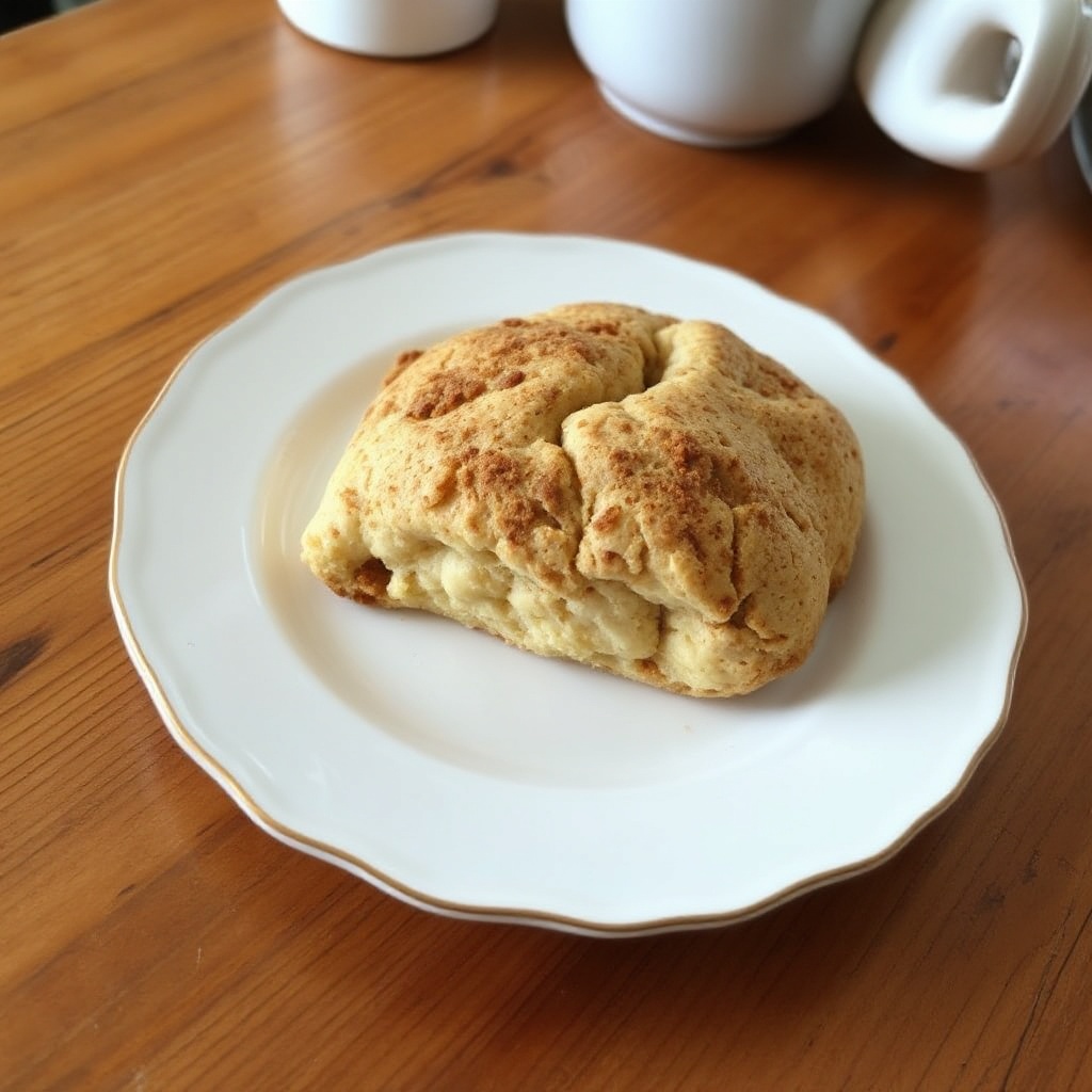 Scones speziati alla cannella con un tocco di noce moscata