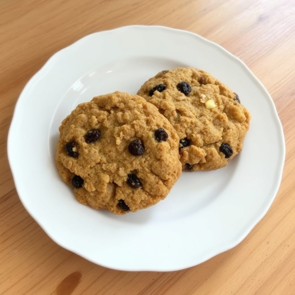Biscotti di Avena e Uvetta Morbidi