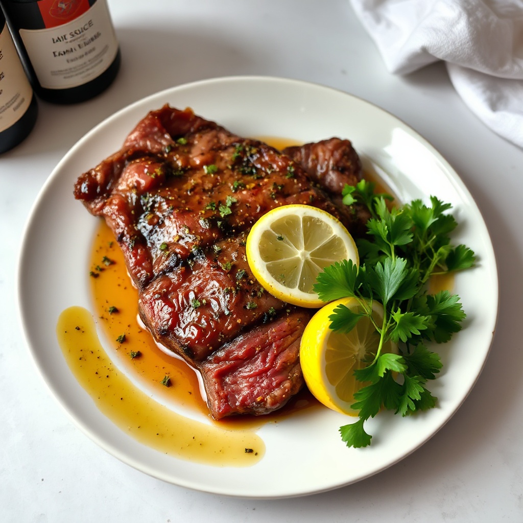 Würzige Marinade für Flanksteak
